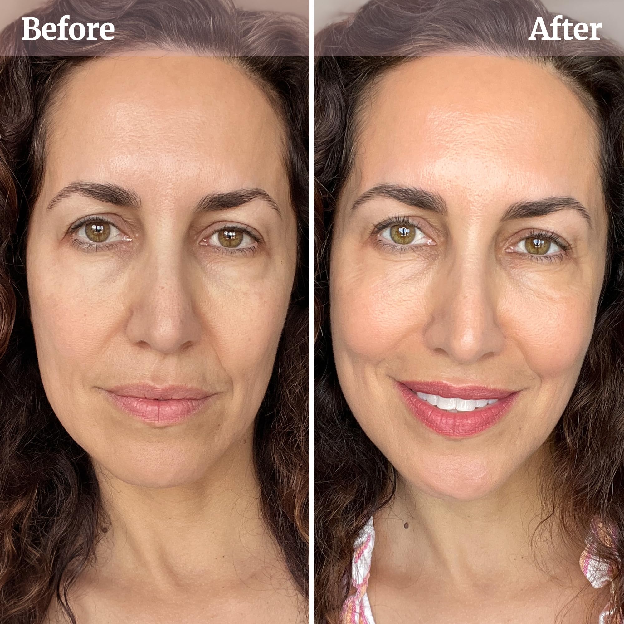 Vibriance Sheer Zinc Sunscreen swirl reveals hydrating tint with hyaluronic acid.
