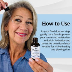 Vibriance Skin Revival Oil texture swirl showing silky consistency