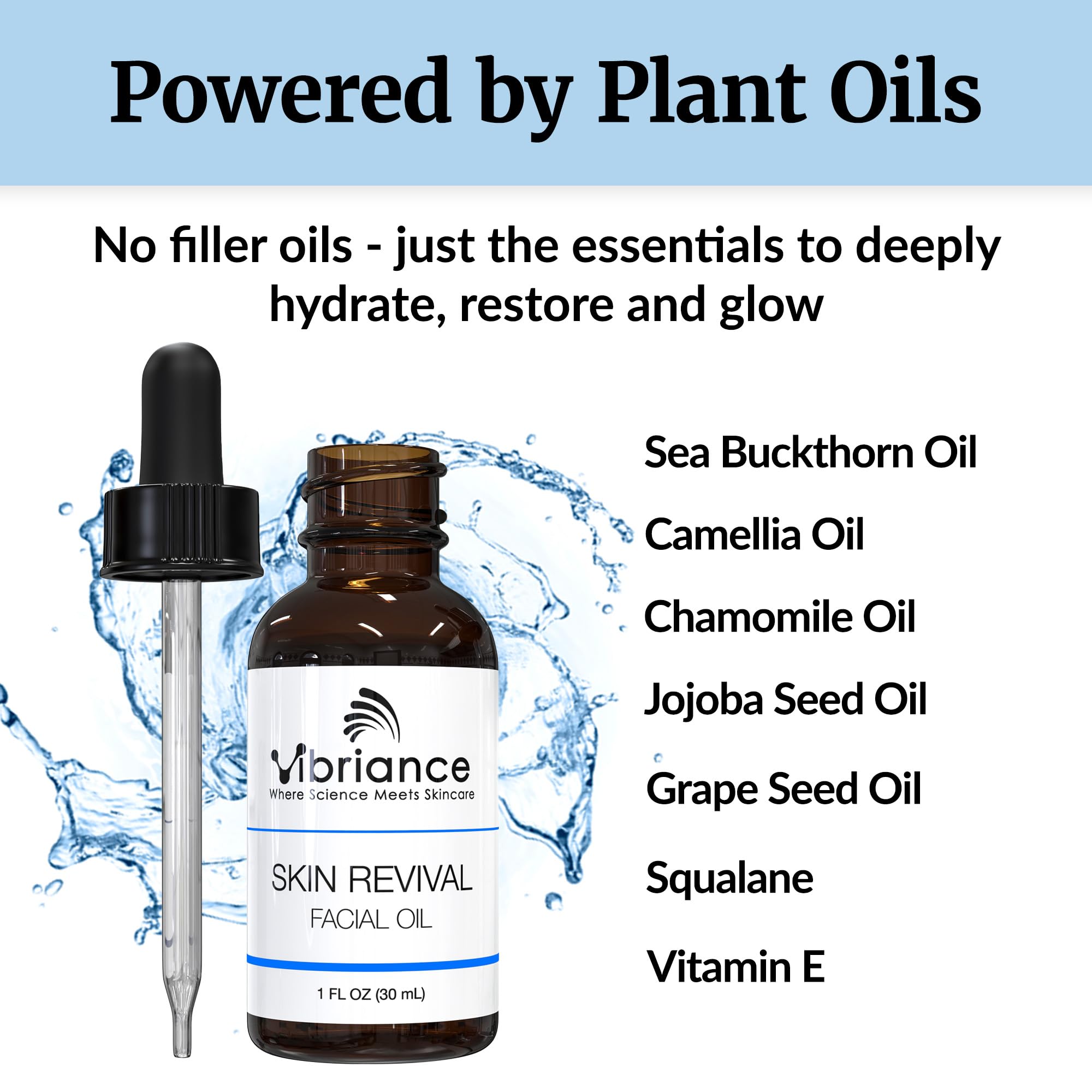 Vibriance Skin Revival Oil with vitamin E boost for nourishment