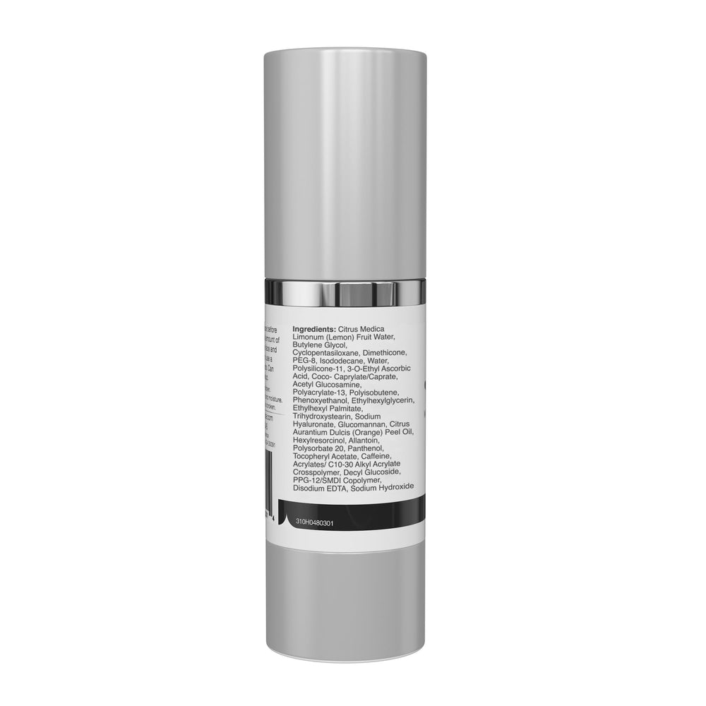 Serum quickly absorbs with a non-greasy finish