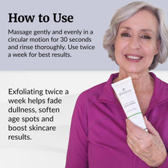 Vibriance Ultra-Gentle Face Scrub manuka honey ingredient—natural soothing
