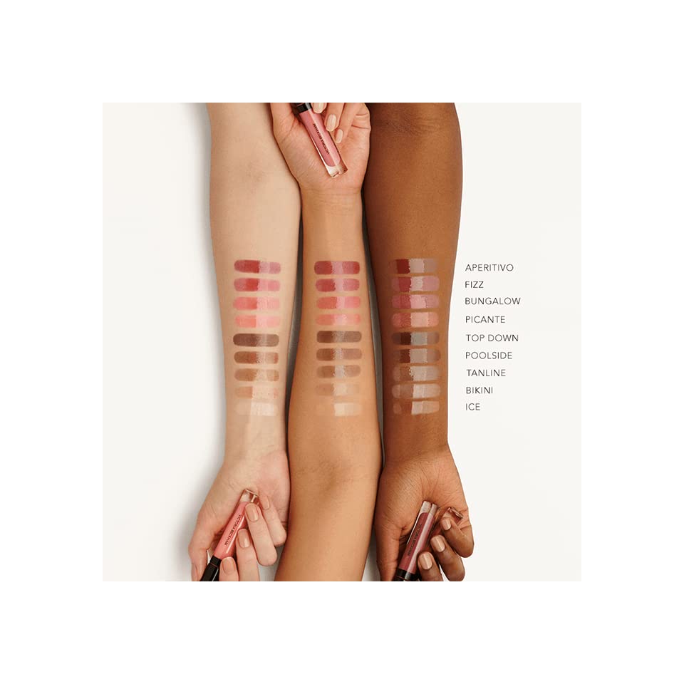 Victoria Beckham Lip Gloss worn overnight with lasting shine.
