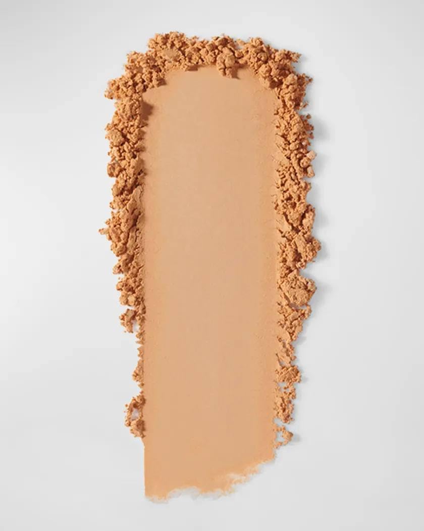 Close-up of Victoria Beckham Matte Bronzing Brick Color 01 texture with velvety matte powder