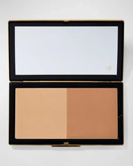 Victoria Beckham Matte Bronzing Brick Color 01 packaging shown in a sleek compact for travel warmth