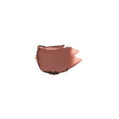 Victoria Beckham Posh Lipstick swatch emphasizes creamy texture and comfort on lips.