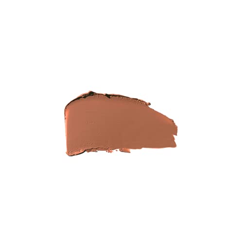 Victoria Beckham Posh Lipstick Spice closeup highlights creamy texture and satin finish.