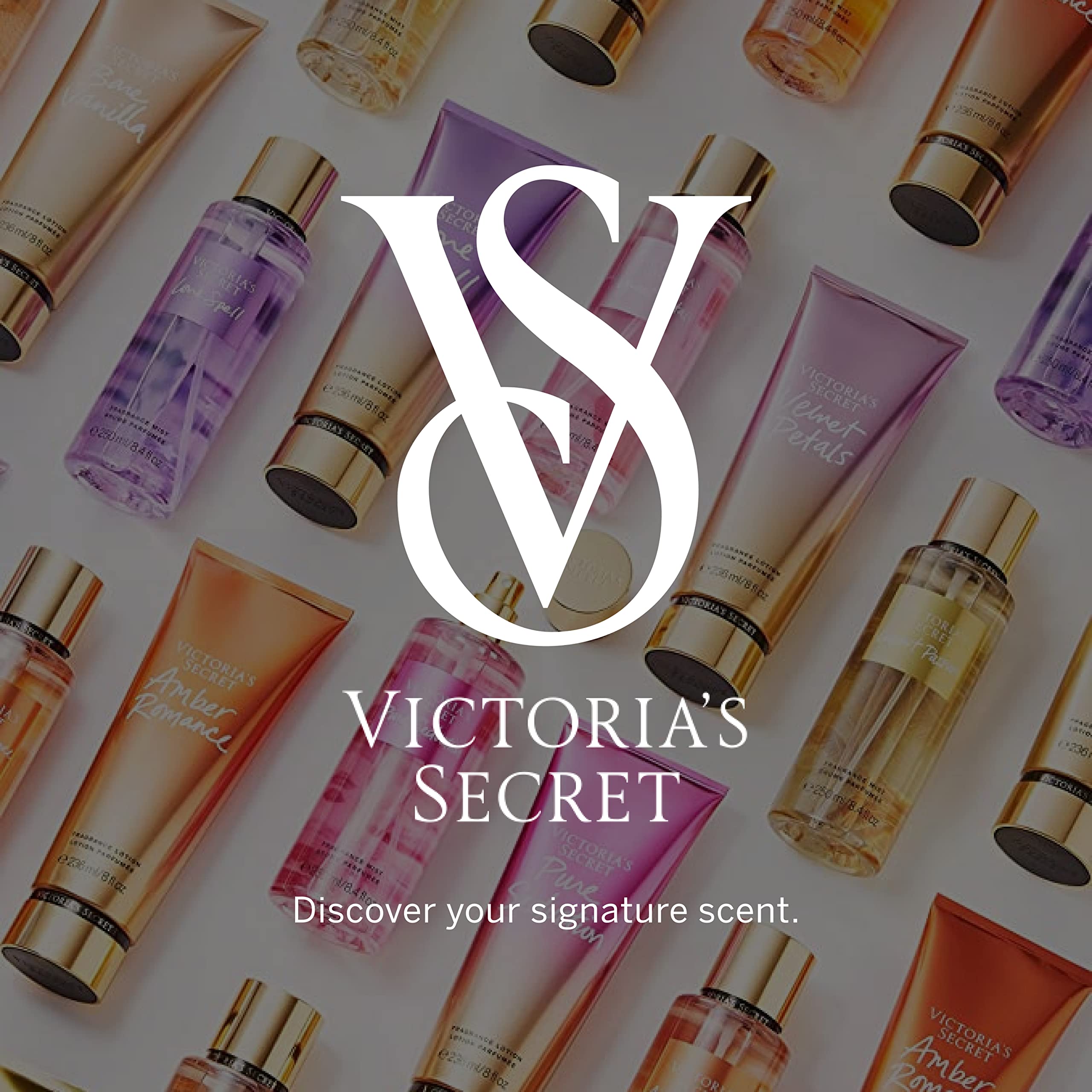 Victoria's Secret Amber Romance packaging on shelf conveys gift-ready elegance.