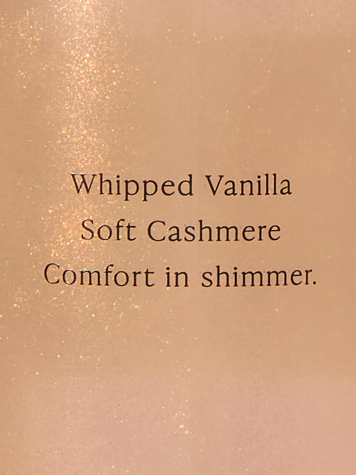 Victoria's Secret Bare Vanilla Shimmer Mist packaging exudes premium feel