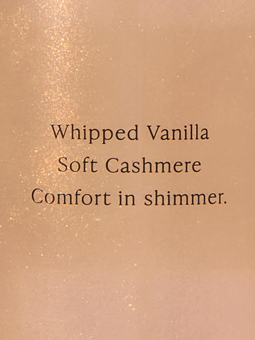 Victoria's Secret Bare Vanilla Shimmer Mist packaging exudes premium feel