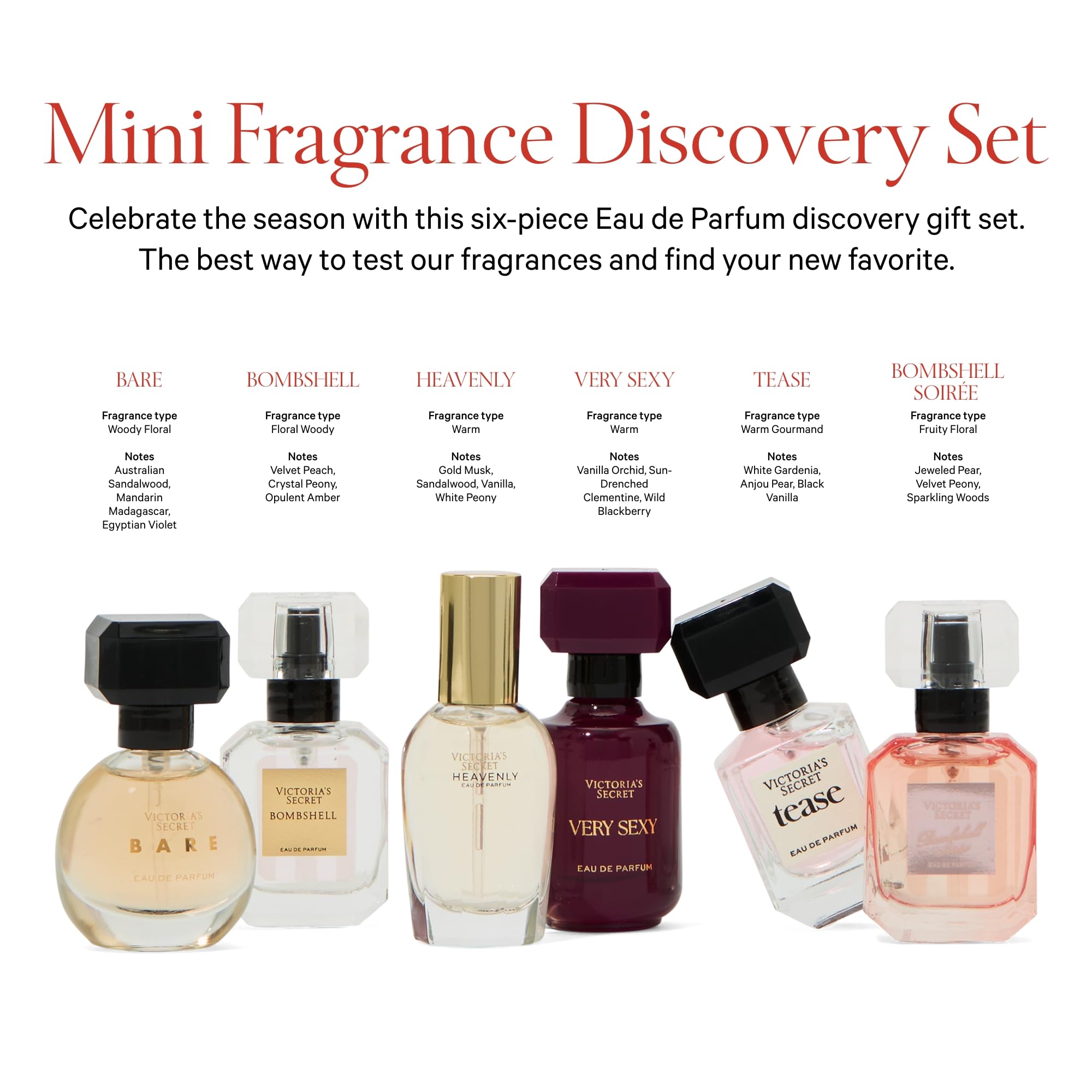 Victoria's Secret Bombshell Magic mini EDP bottle with a blackberry-rose-inspired twist
