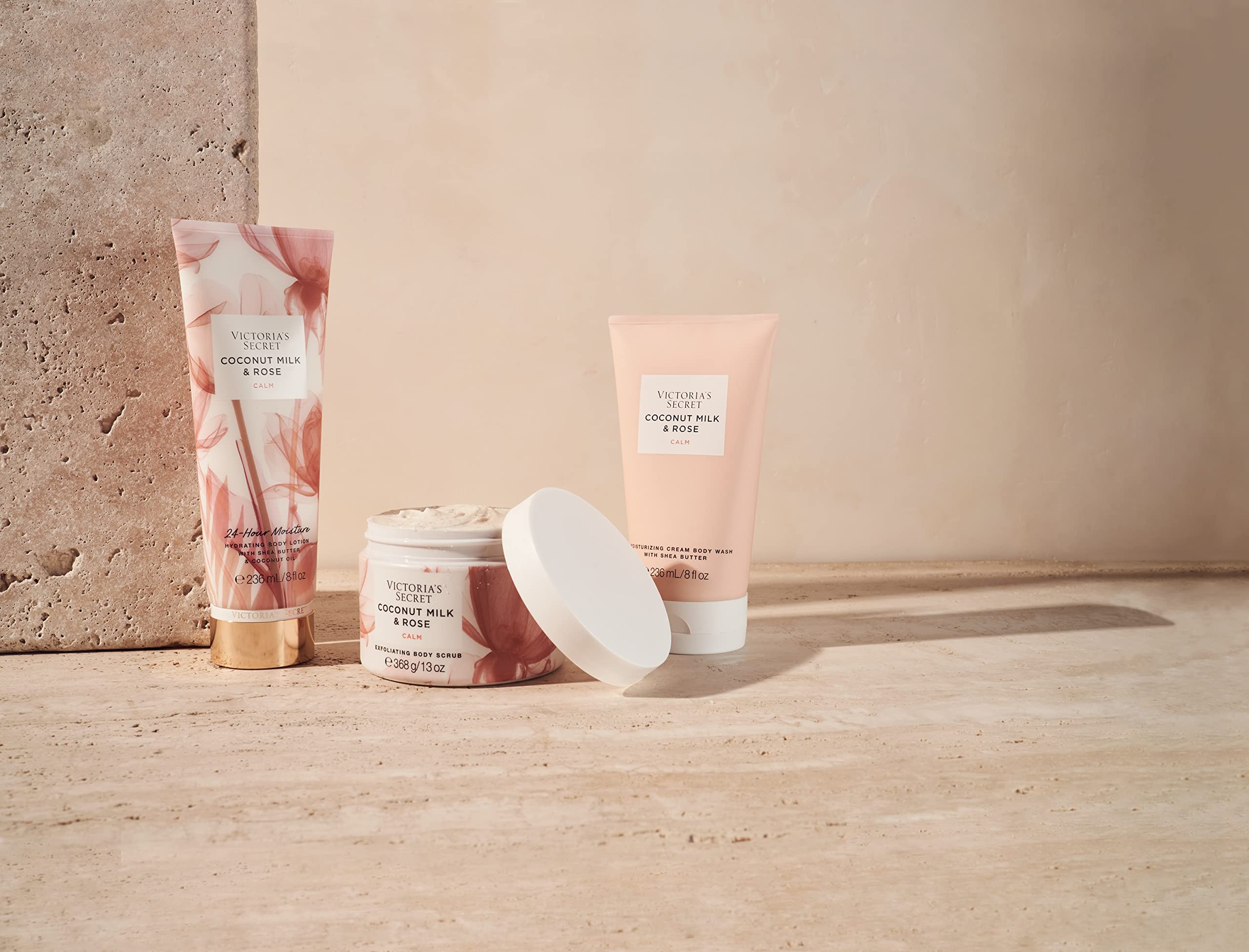 Fragrance swatch hints fruity floral scent of Coconut Milk & Rose.