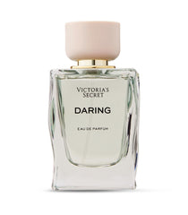 Victoria's Secret Daring bottle closeup cap reveals craftsmanship and modern style.
