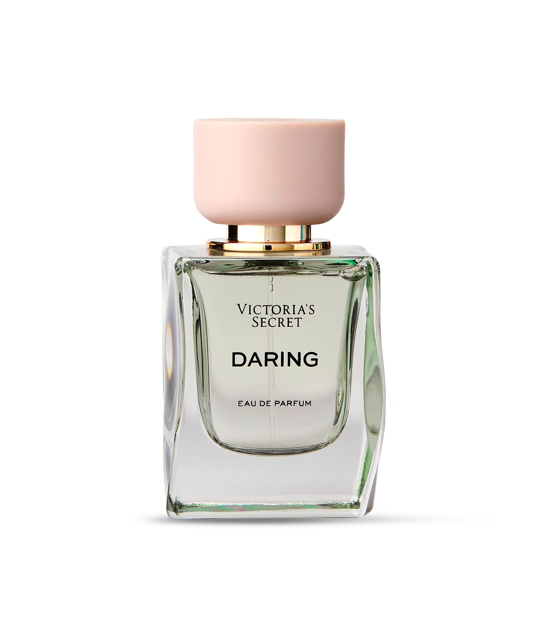 Victoria's Secret Daring cap close-up highlighting premium detailing.