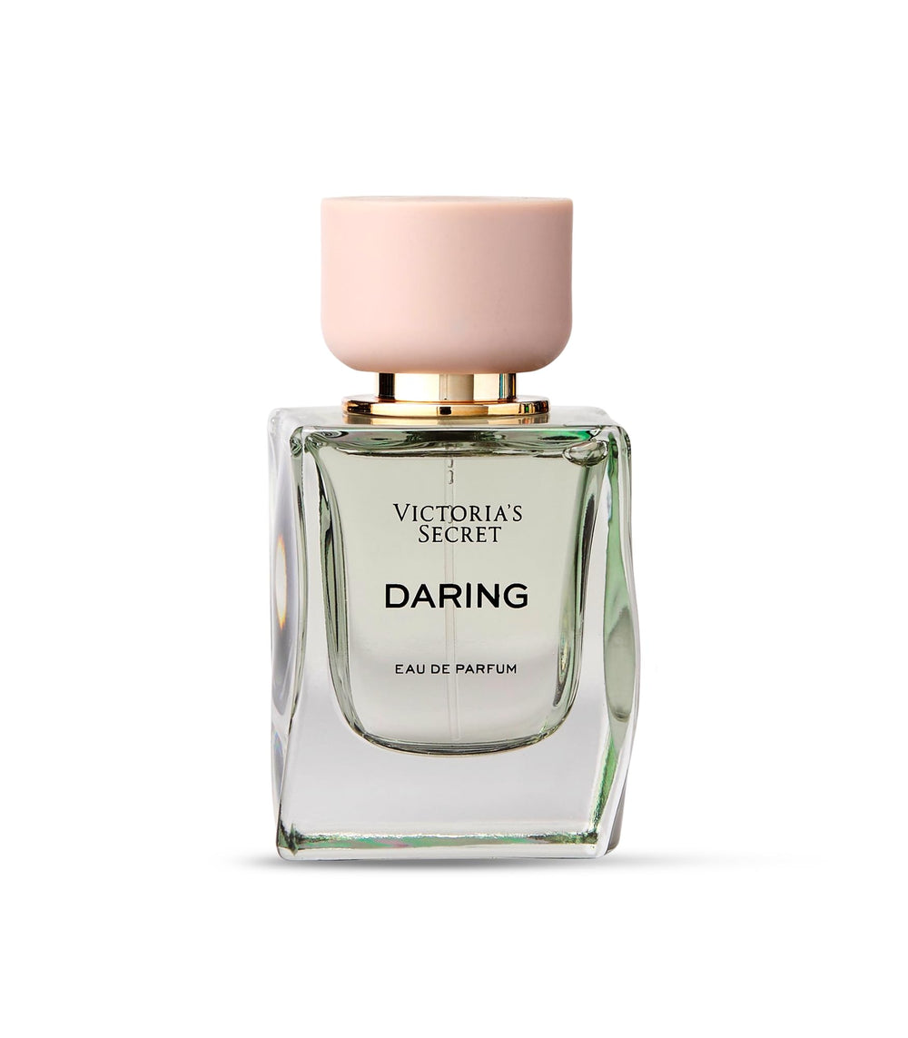 Victoria's Secret Daring cap close-up highlighting premium detailing.