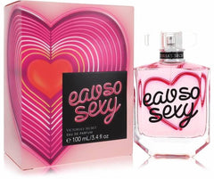 Victoria's Secret Eau So Sexy bottle close-up highlighting the luxe design for evening allure.