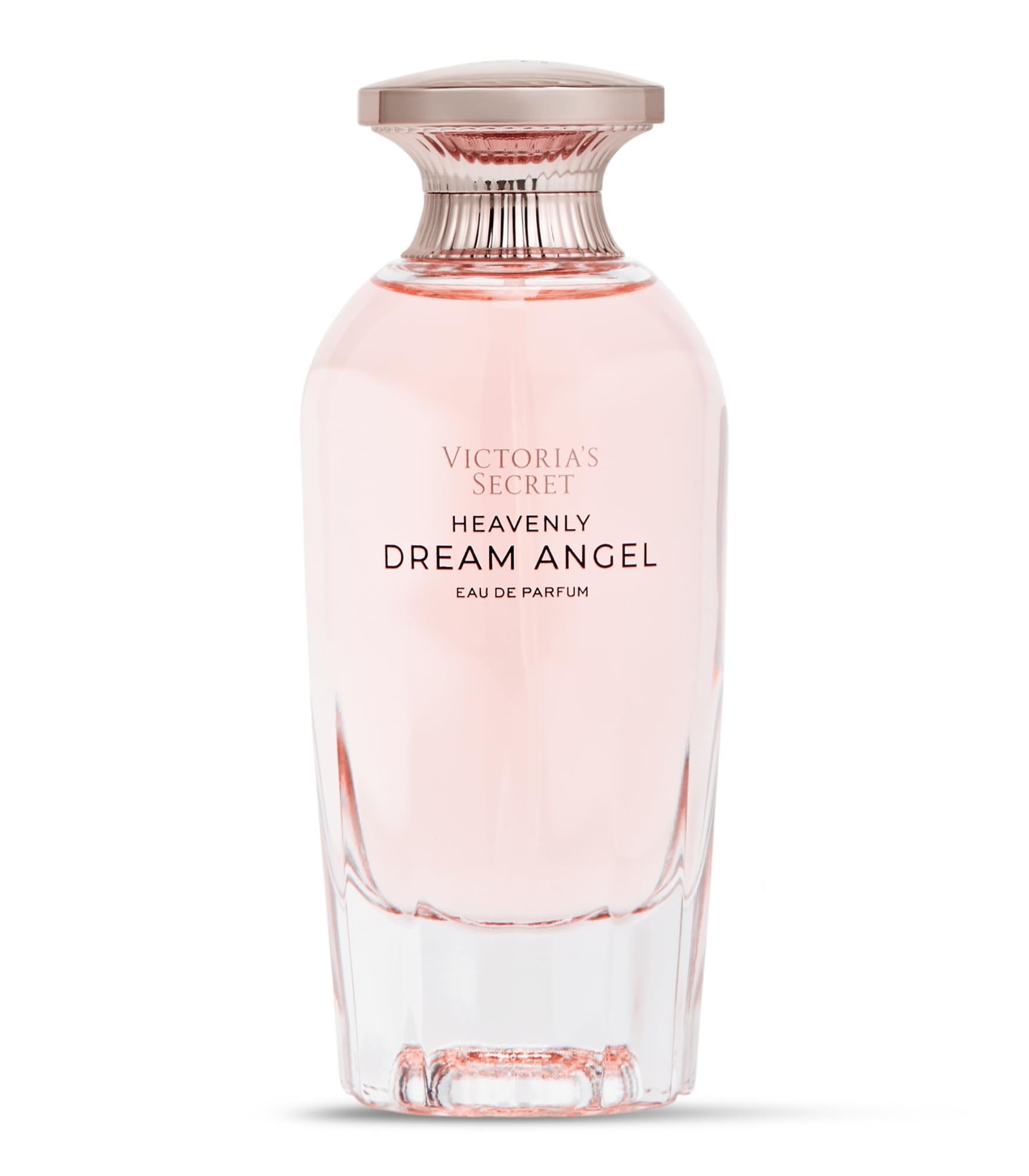 Victoria's Secret Heavenly Dream Angels cap detail highlighting premium design and musk.