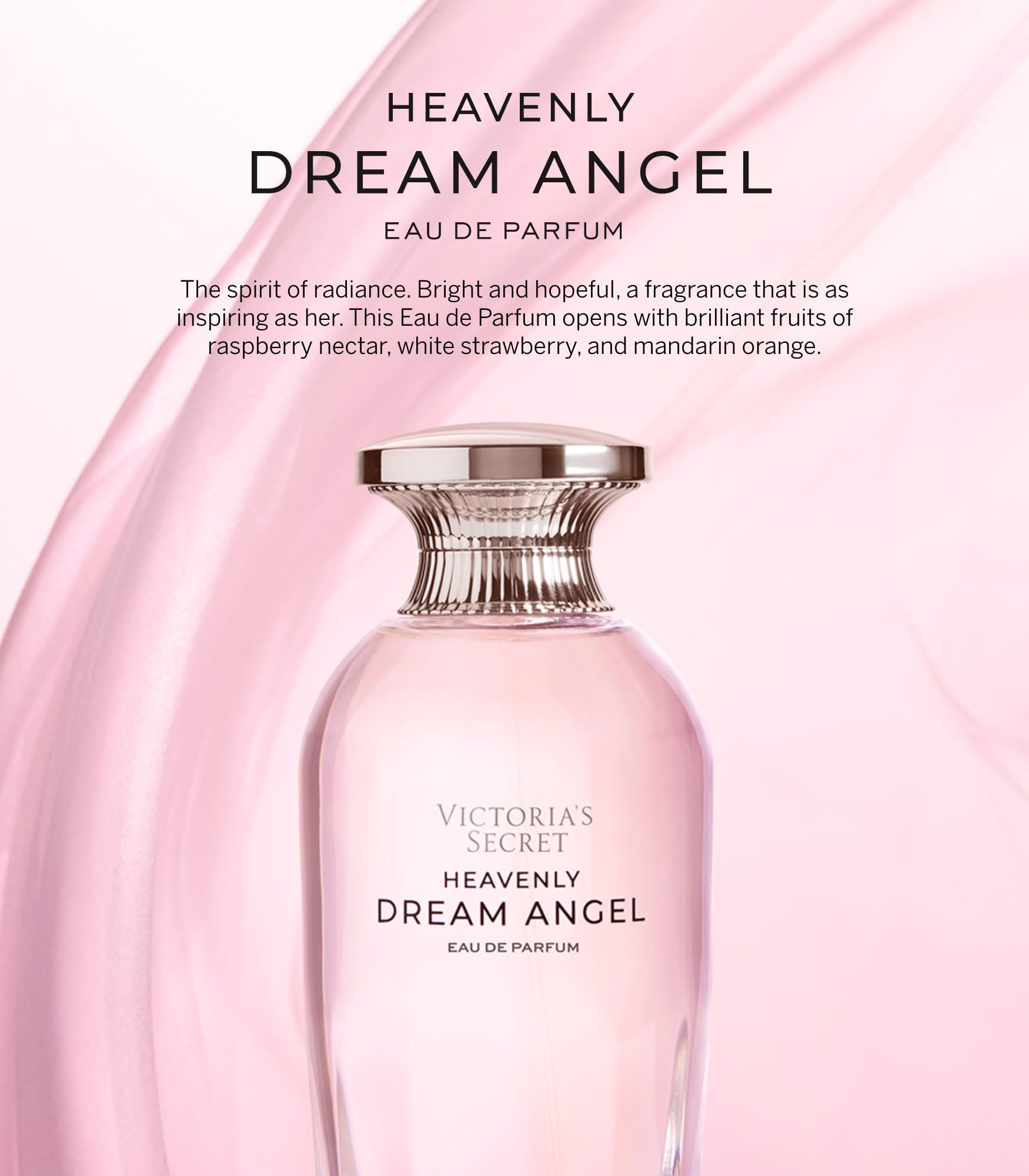 Raspberry nectar note graphic for Heavenly Dream Angels fragrance.