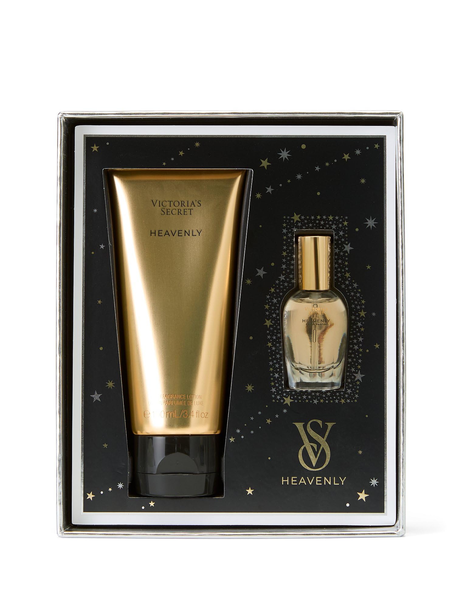 Heavenly gift box presentation of a versatile fragrance duo