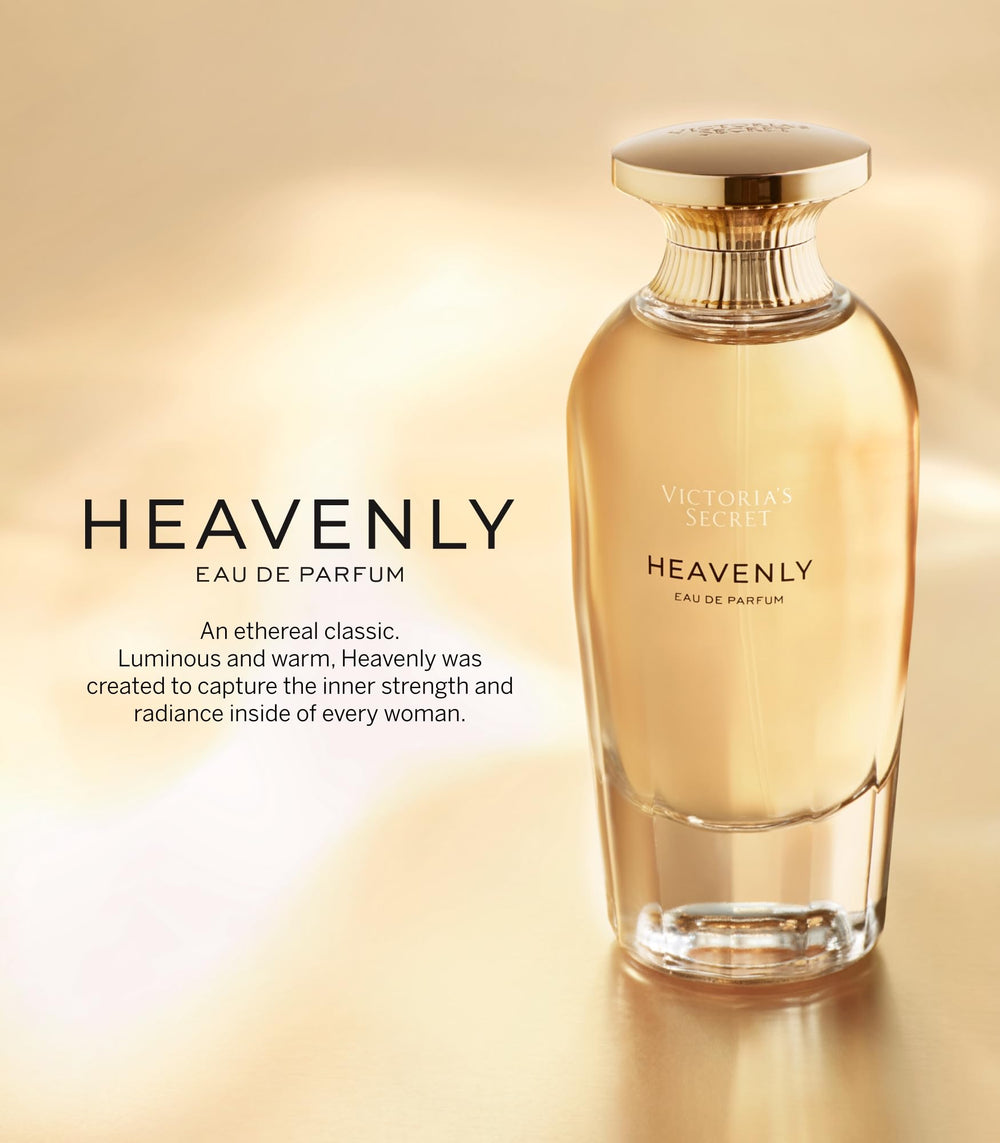Close up of Heavenly notes including white peony and vanilla