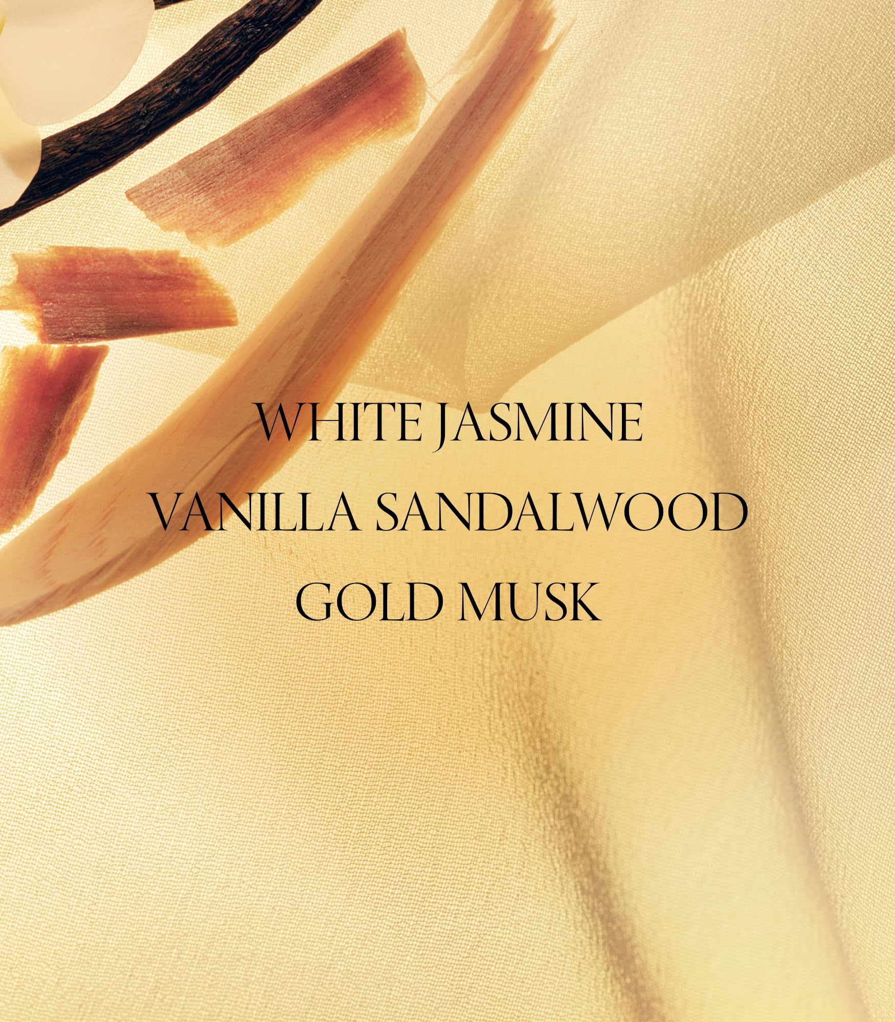Victoria's Secret Heavenly sandalwood-vanilla heart, signaling warmth.