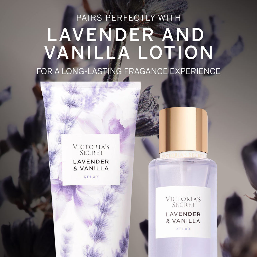 Soft, hydrated skin after use with Victoria's Secret Lavender Vanilla fragrance.