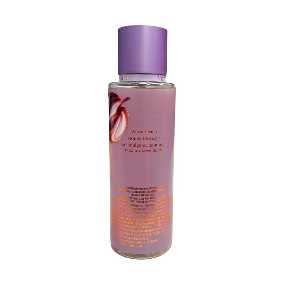 Victoria's Secret Love Spell Brulee honey blossom note visual.