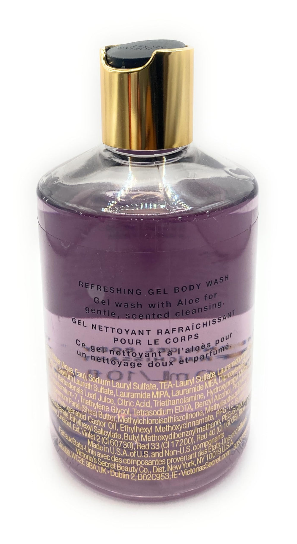 Victoria's Secret Love Spell bottle displaying the fruity floral scent for daily pampering.