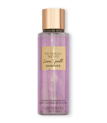 Victoria's Secret Love Spell Shimmer Mist bottle showing subtle daily fragrance