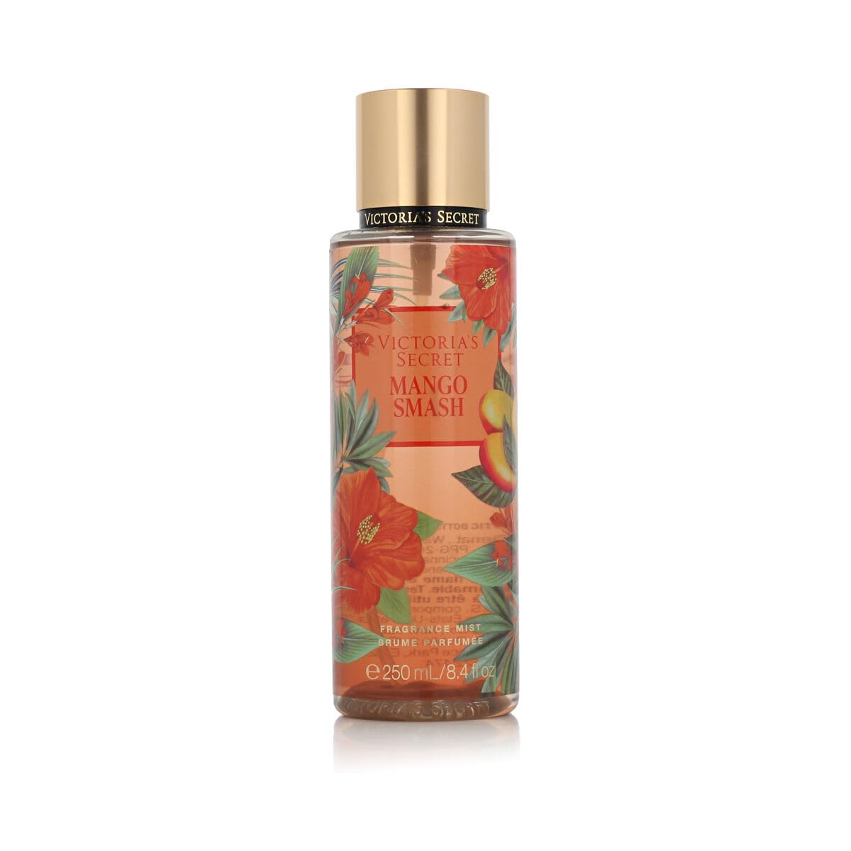 Victoria's Secret Mango Smash fragrance mist bottle for a refreshing daily scent.