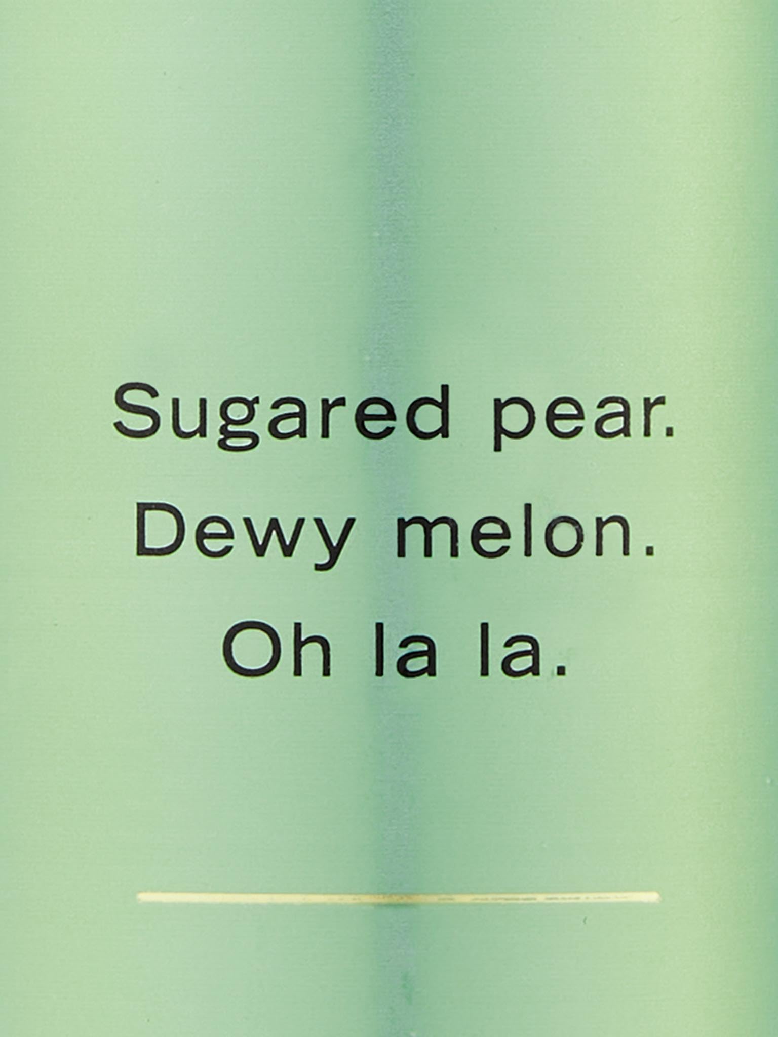 Victoria's Secret Pear Glace fragrance mist spray captures a light, lasting aroma for errands and events