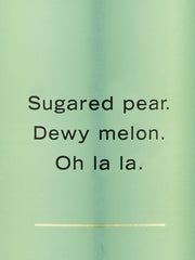 Victoria's Secret Pear Glace fragrance mist spray captures a light, lasting aroma for errands and events