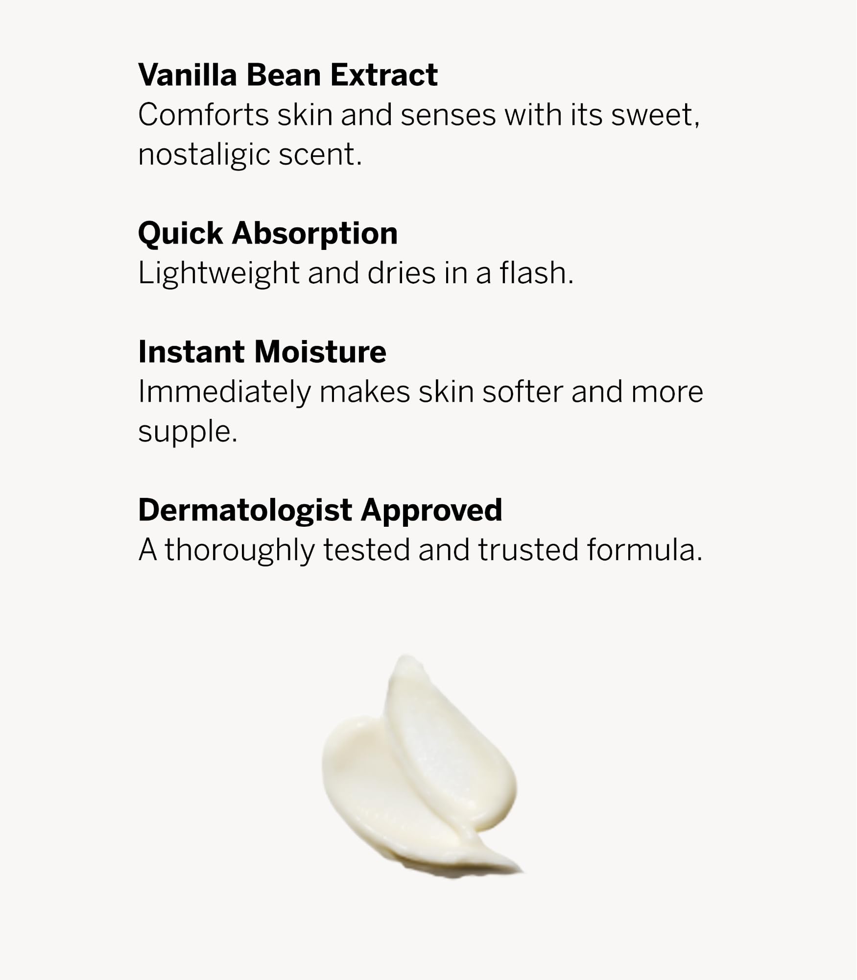Victoria's Secret PINK Vanilla Body Lotion texture closeup demonstrates light absorption.