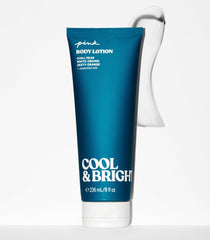 Victoria's Secret Pink Cool and Bright fragrance lotion skin texture shows hydrating feel