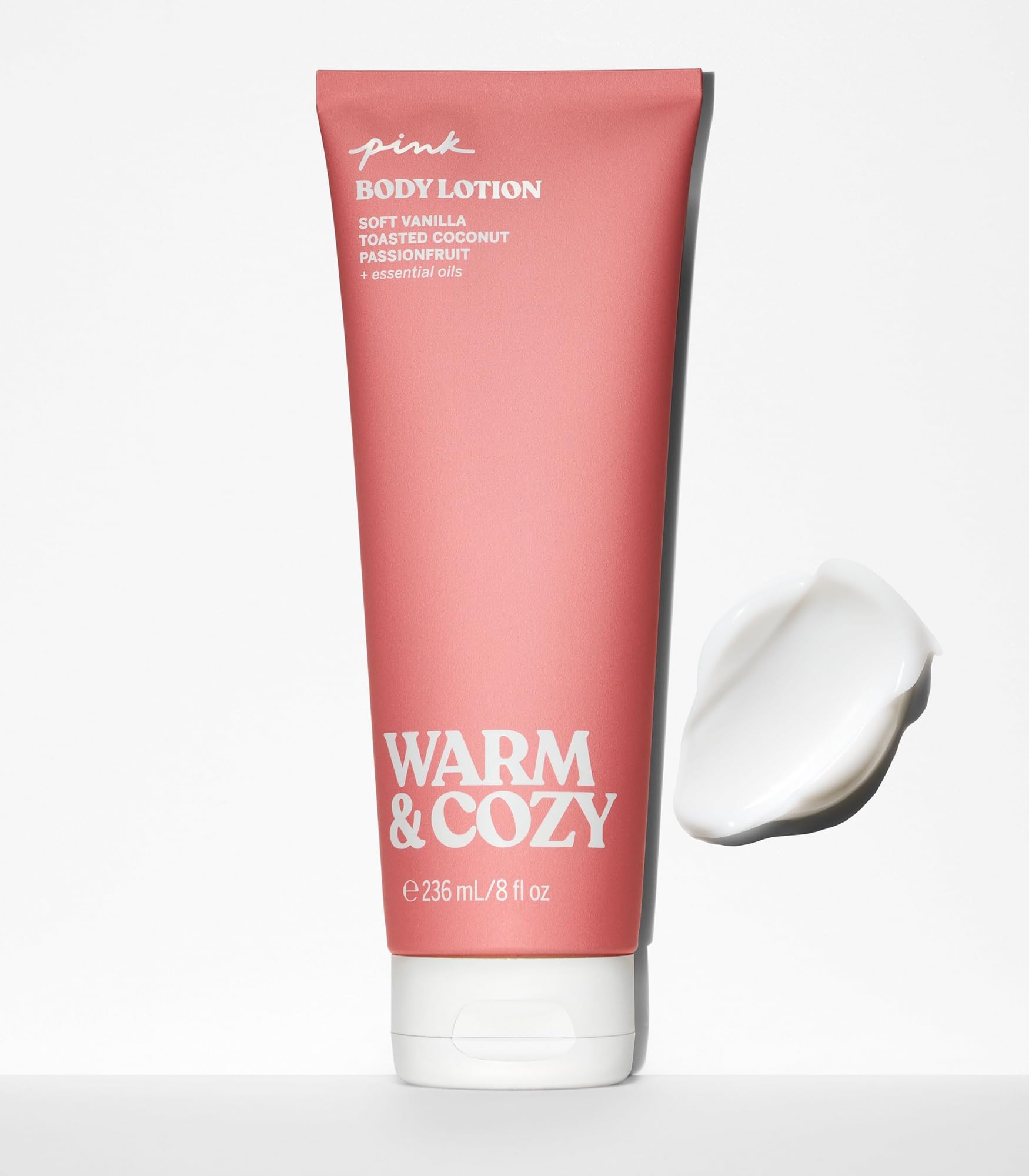 Victoria's Secret PINK Warm & Cozy lotion pump enables easy, even application of fragrance.
