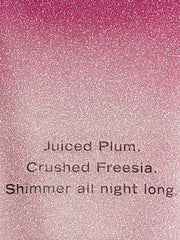 Victoria's Secret Pure Seduction Shimmer lotion texture close-up highlighting smooth application.