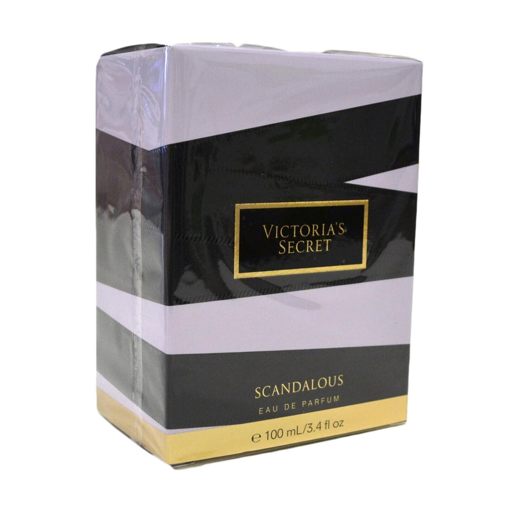 Victoria's Secret Scandalous packaging box designed to stand out on shelves.