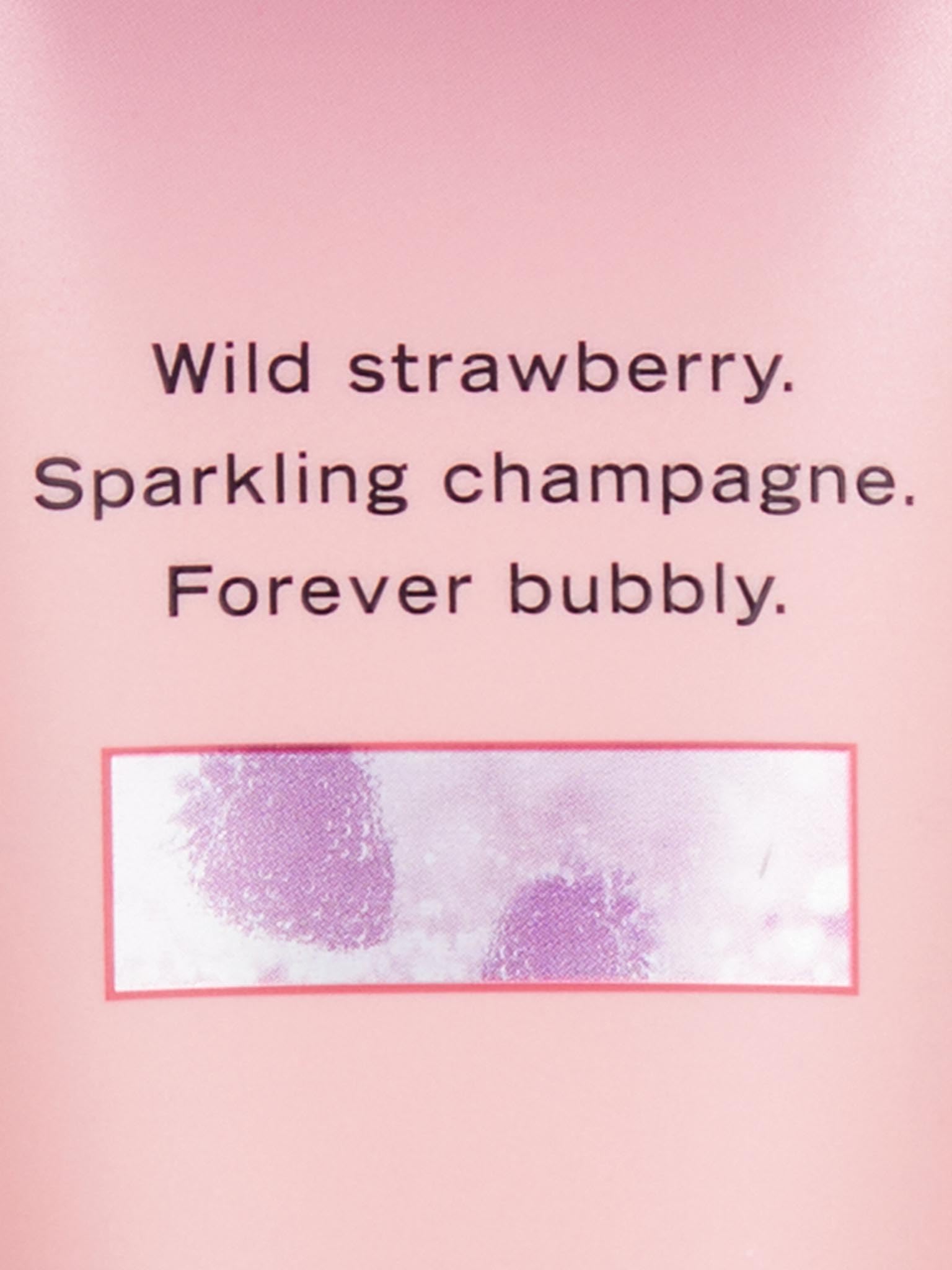 Victoria's Secret Strawberries & Champagne lotion pump dispenses even moisture and fragrance.