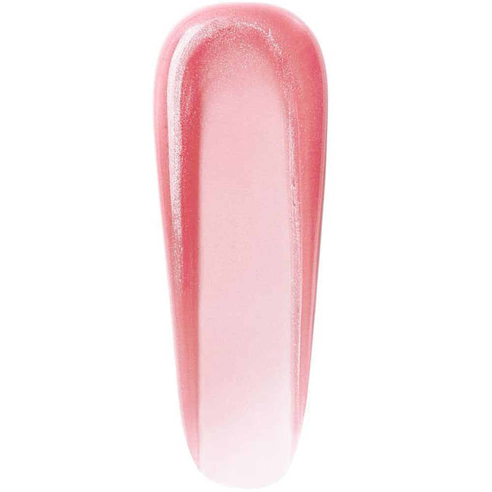 Victoria's Secret Sugar High lip gloss on lips delivering subtle color and gloss.