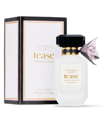 Victoria's Secret Tease Creme Cloud bottle with creamy vanilla meringue notes for daily wear.