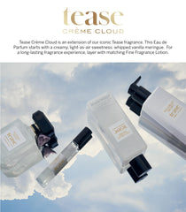 Victoria's Secret Tease Creme Cloud packaging is compact for travel and gifting.