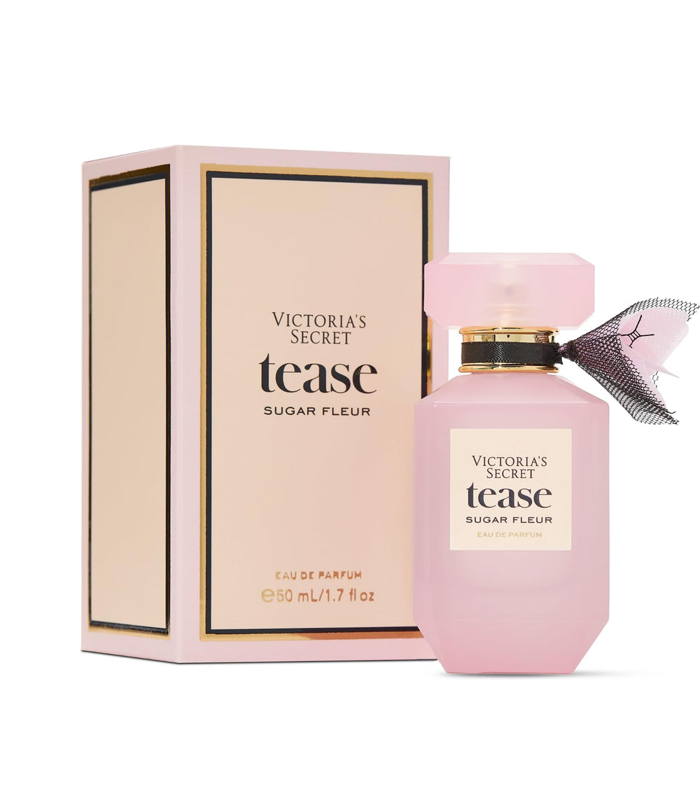 Victoria's Secret Tease Sugar Fleur bottle captures sparkling notes for a playful day.