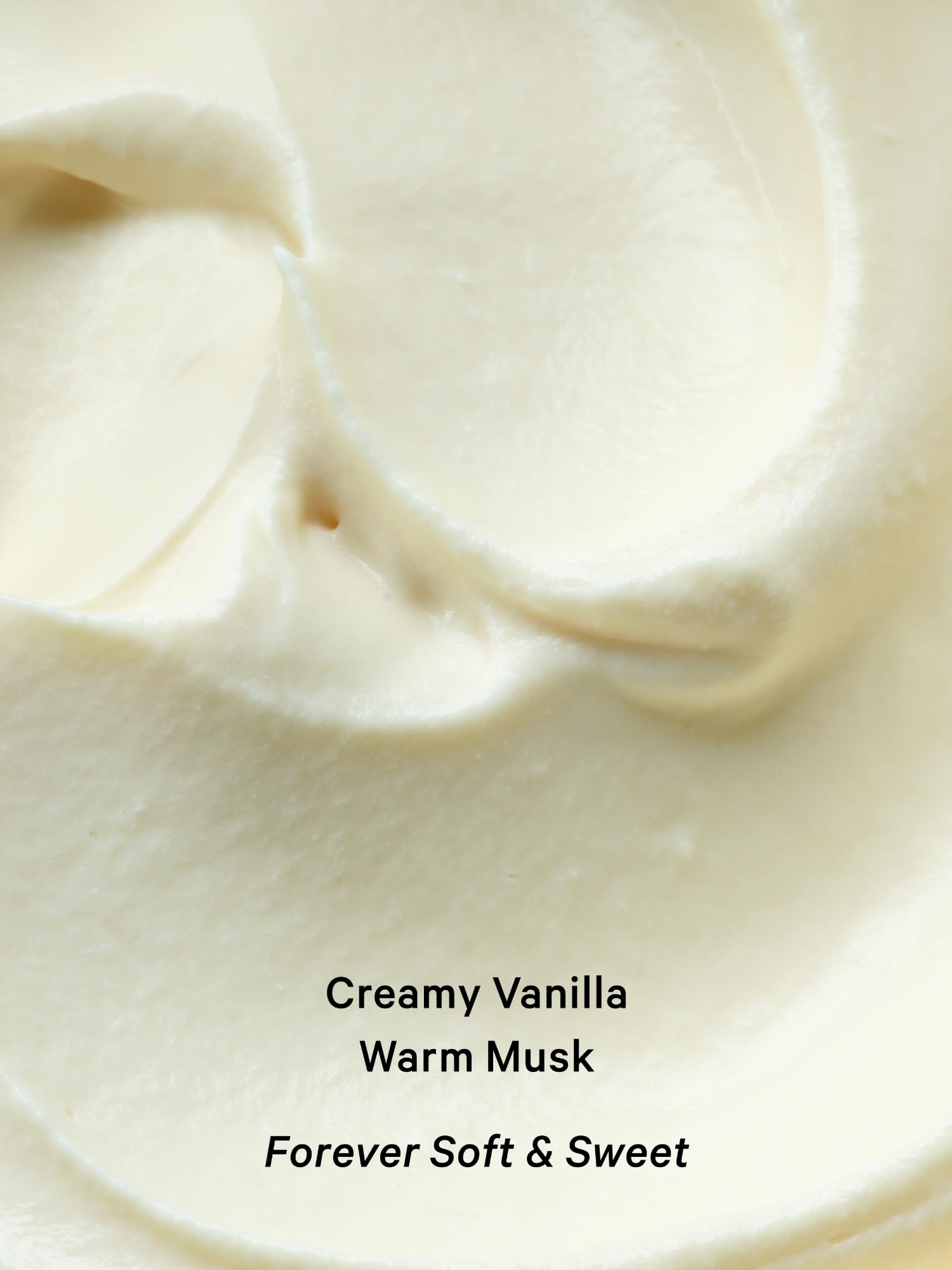 Close-up of Vanilla Lace lotion pump releasing creamy hydration for skin.