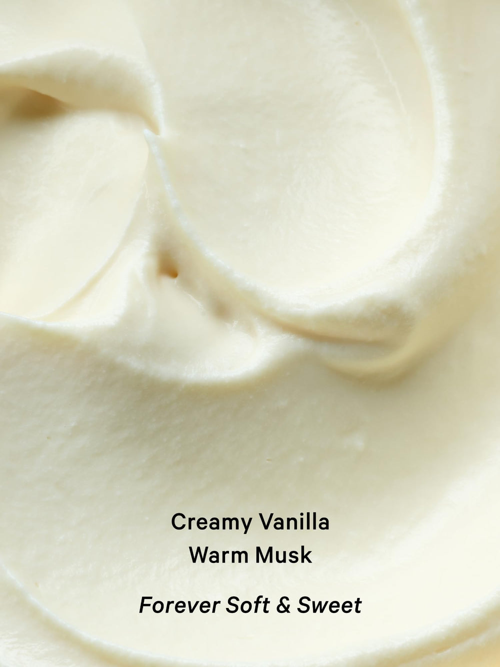 Close-up of Vanilla Lace lotion pump releasing creamy hydration for skin.