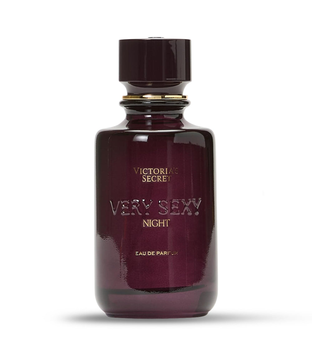 Victoria's Secret Very Sexy Night bottle glows with sun-drenched tones, perfect for date nights.