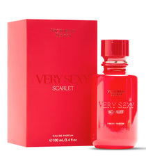 Victoria's Secret Very Sexy Scarlet bottle showcases bold luxury for evenings.