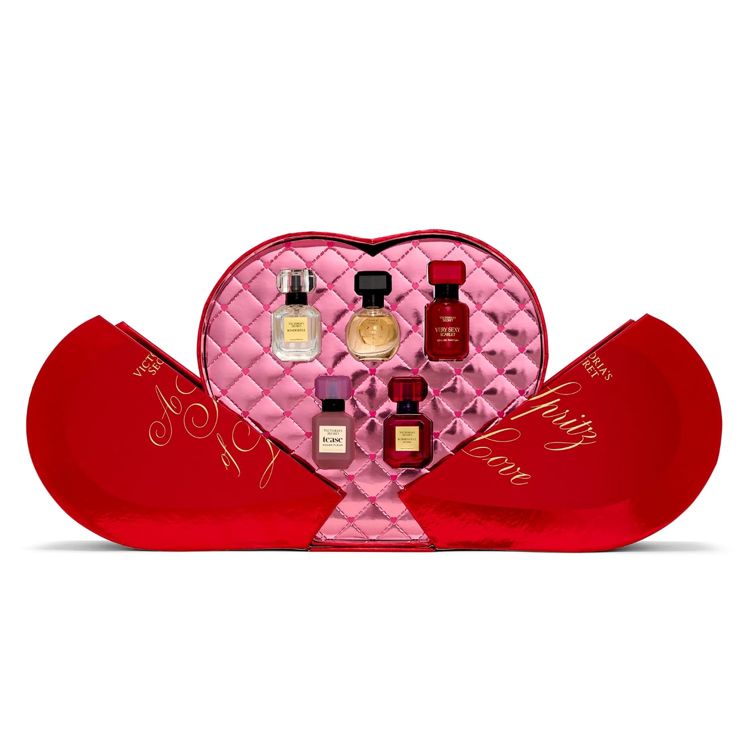 Victoria's Secret Very Sexy Scarlet bottle suggests evening glamour.