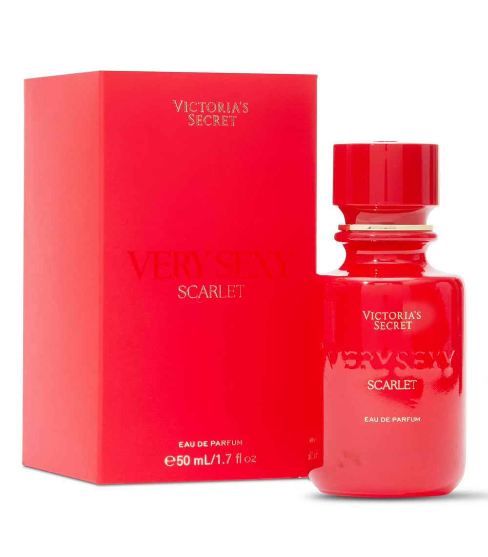 Victoria's Secret Very Sexy Scarlet close-up of vivid rose petals