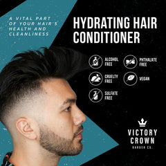 Victory Crown conditioner ingredients highlight coconut oil and shea butter nourishing strands