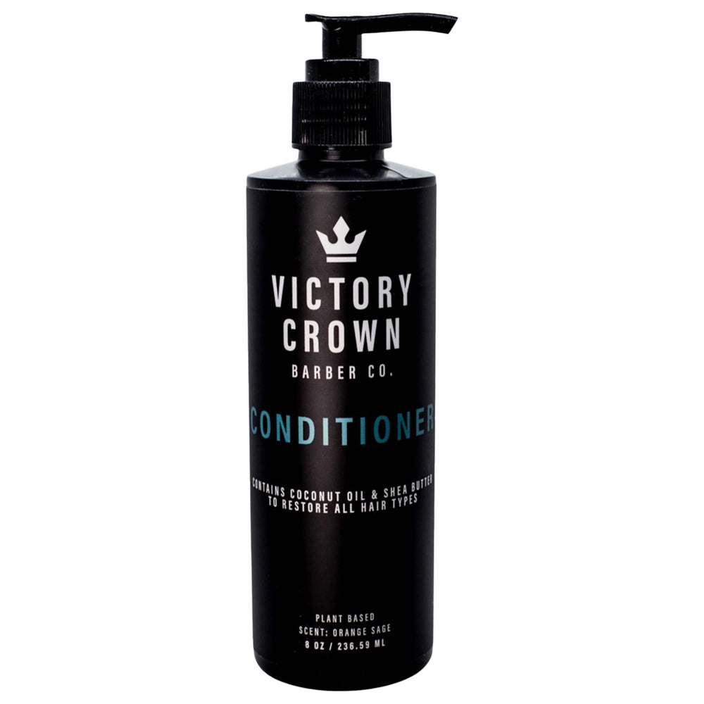 Victory Crown Hydrating Conditioner bottle showing deep moisture for all hair types