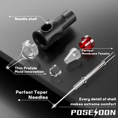 Vidattx 3RL standard round liner delivers precise lines with a safety-forward design